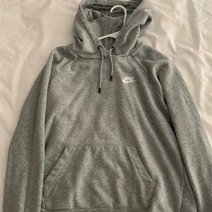 grey nike hoodie